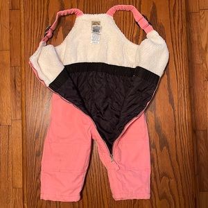 Berne Sherpa/Insulated Bib Overalls 24 Months Pink
